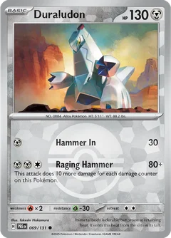 Duraludon Poke ball Holo 69